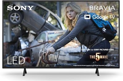 Sony TV Bravia KD-43X75WL : TV 4K Ultra HD LED | HDR | Google TV | Pack ECO | BRAVIA Core HDMI inclus- Modèle 2023