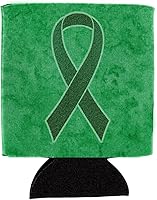 Vista 34 de Caroline's Treasures AN1202CC - Cinta azul oscuro para concientización del cáncer de colon para latas o botellas, enfriador lavable, funda plegable