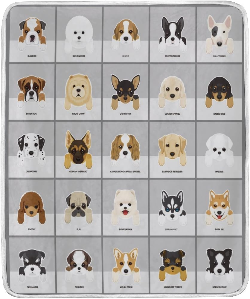 ALAZA Home Decor Poppy Flower Sugar Skull Blanket Soft Warm Blankets for Bed Couch Sofa Lightweight Travelling Camping 60 x 50 Inch Throw Size for Kids Boys Women (Color 14)