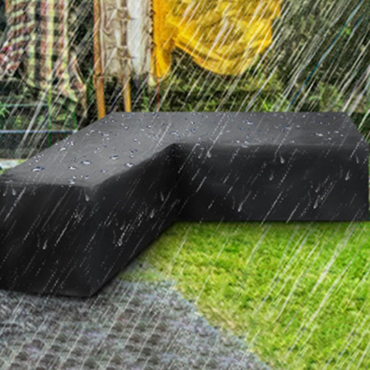 BESPORTBLE Oxford Fabric Patio Sofa Cover Weatherproof Outdoor Furniture Protector