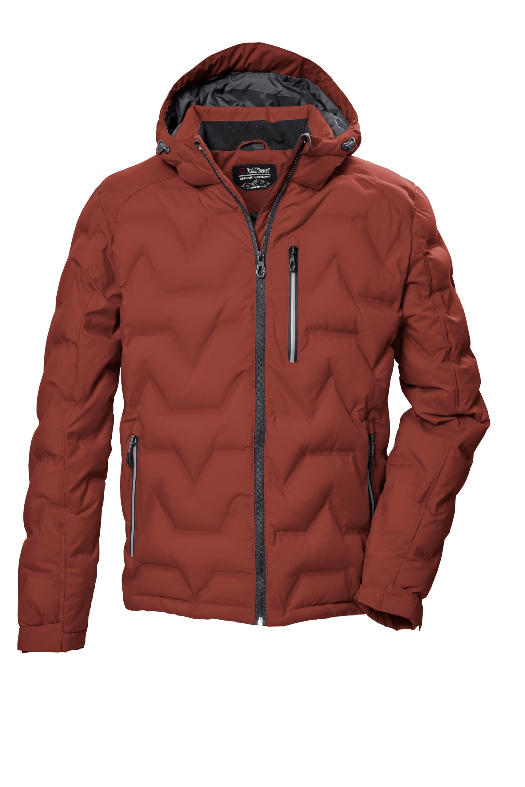 Killtec Herren Kow 60 Mn Qltd Jckt Steppjacke mit Kapuze/Jacke ist wasserabweisend