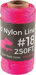 SwiftPaws Nylon Line - For Dogs - Accessory For Home Lure Course - High Visibility Line - Strong Braided Nylon - Non-Toxic...