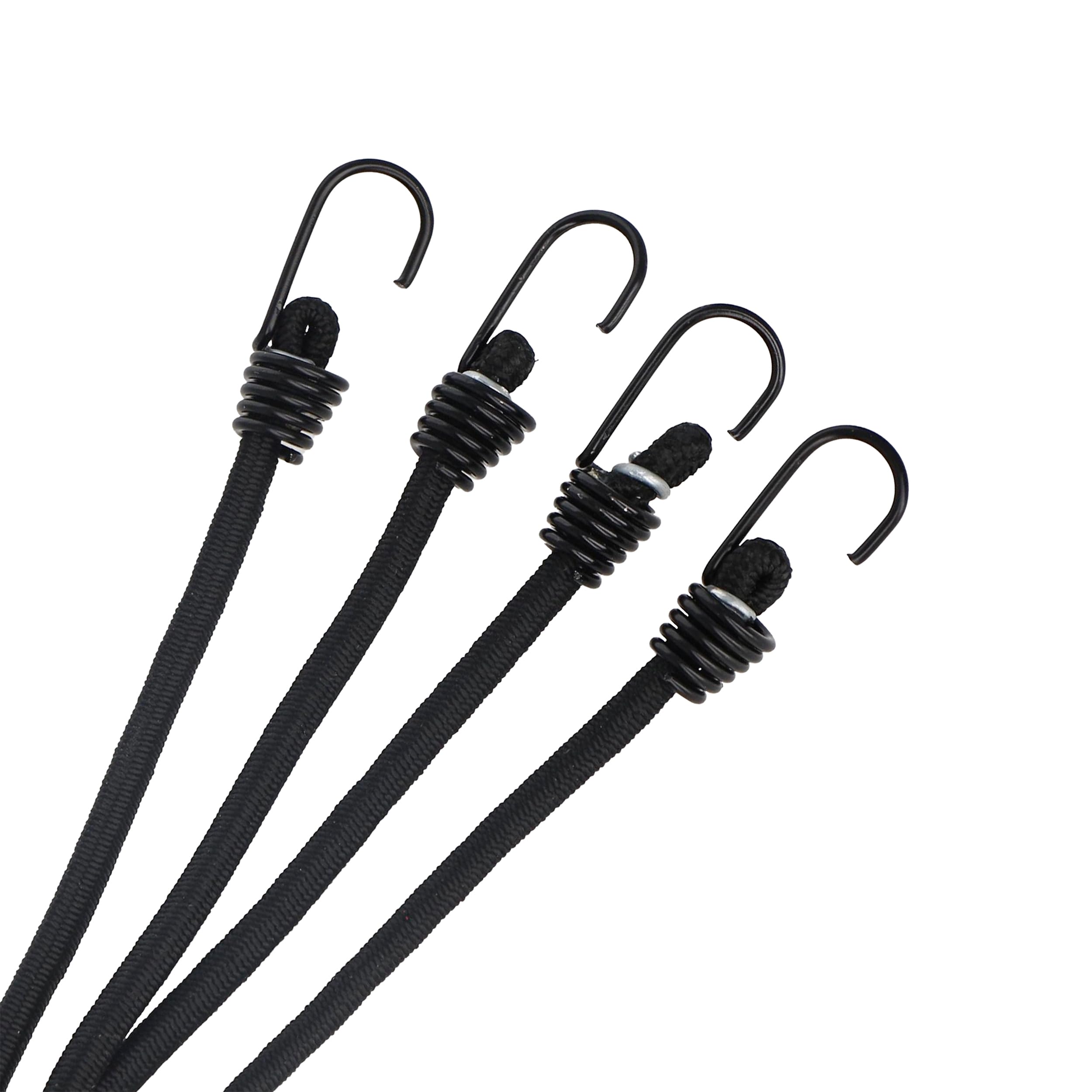 ABN Heavy Duty Bungee Cord Sortiment – 20 Spanngurte In 5 Längen, Mit S-Haken, UV-beständig