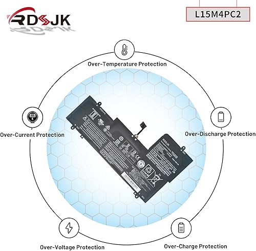 Miniatura 6 de L15M4PC2 L15L4PC2 - Batería para portátil Lenovo Ideapad Yoga 710 14 15 710-14ISK 710-14IKB 710-15IKB 710-151KB 710-15ISK 710-14ISK-IFI