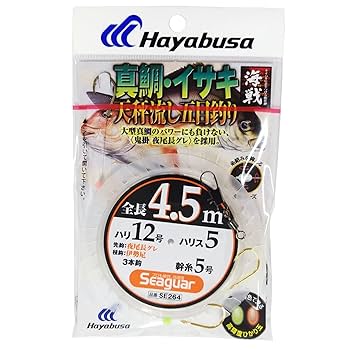 Amazon | ハヤブサ(Hayabusa) 海戦天秤流し 真鯛・イサキ 4.5m3