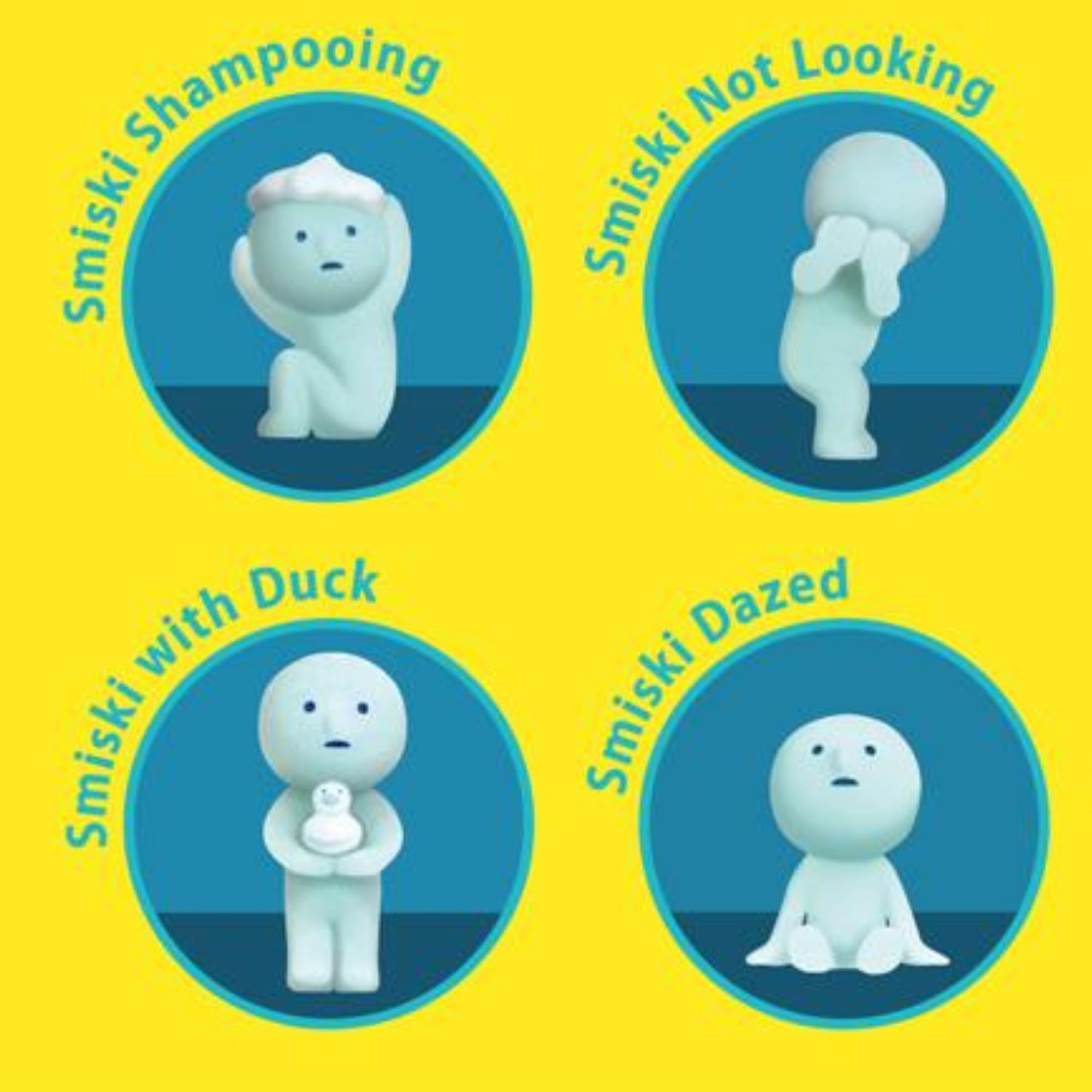 Dreams Smiski Glow In The Dark Bath Series Blind Box Figure.