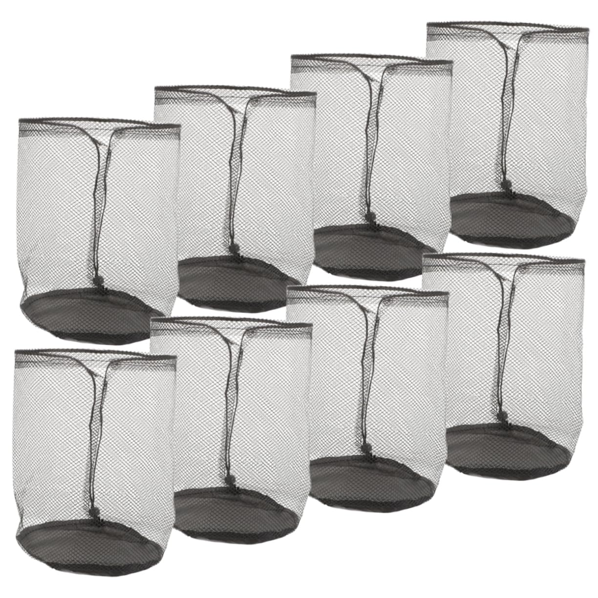NUOBESTY 3 ensembles De Rangement En Filet Pour Disque Avec Logo En Maille Pour Cônes De Rangement Pour Cônes De Football De Rangement En Maille Pour Cônes De 8 pièces * 3
