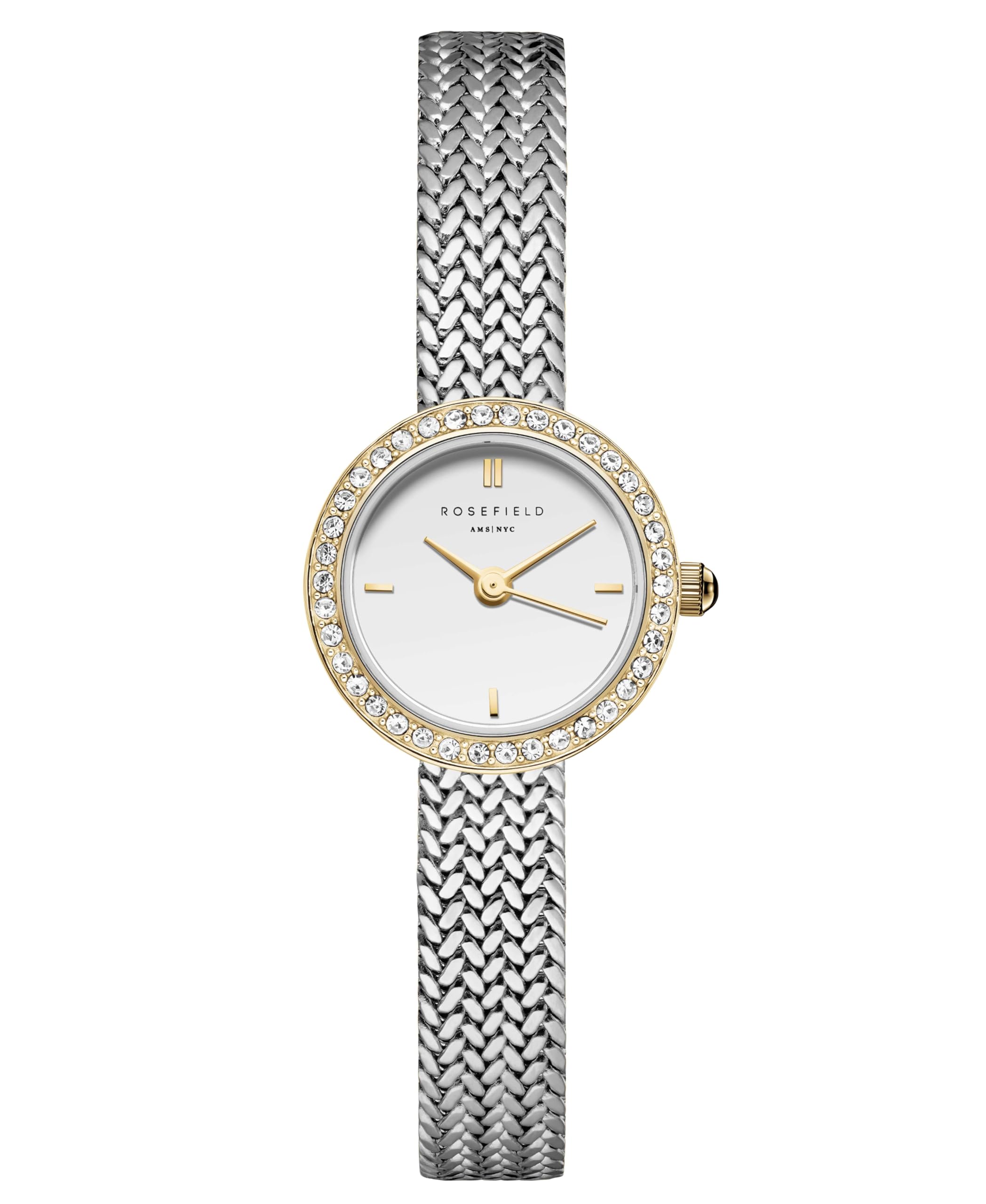 Rosefield Minis Damenuhr Mesh-Armband