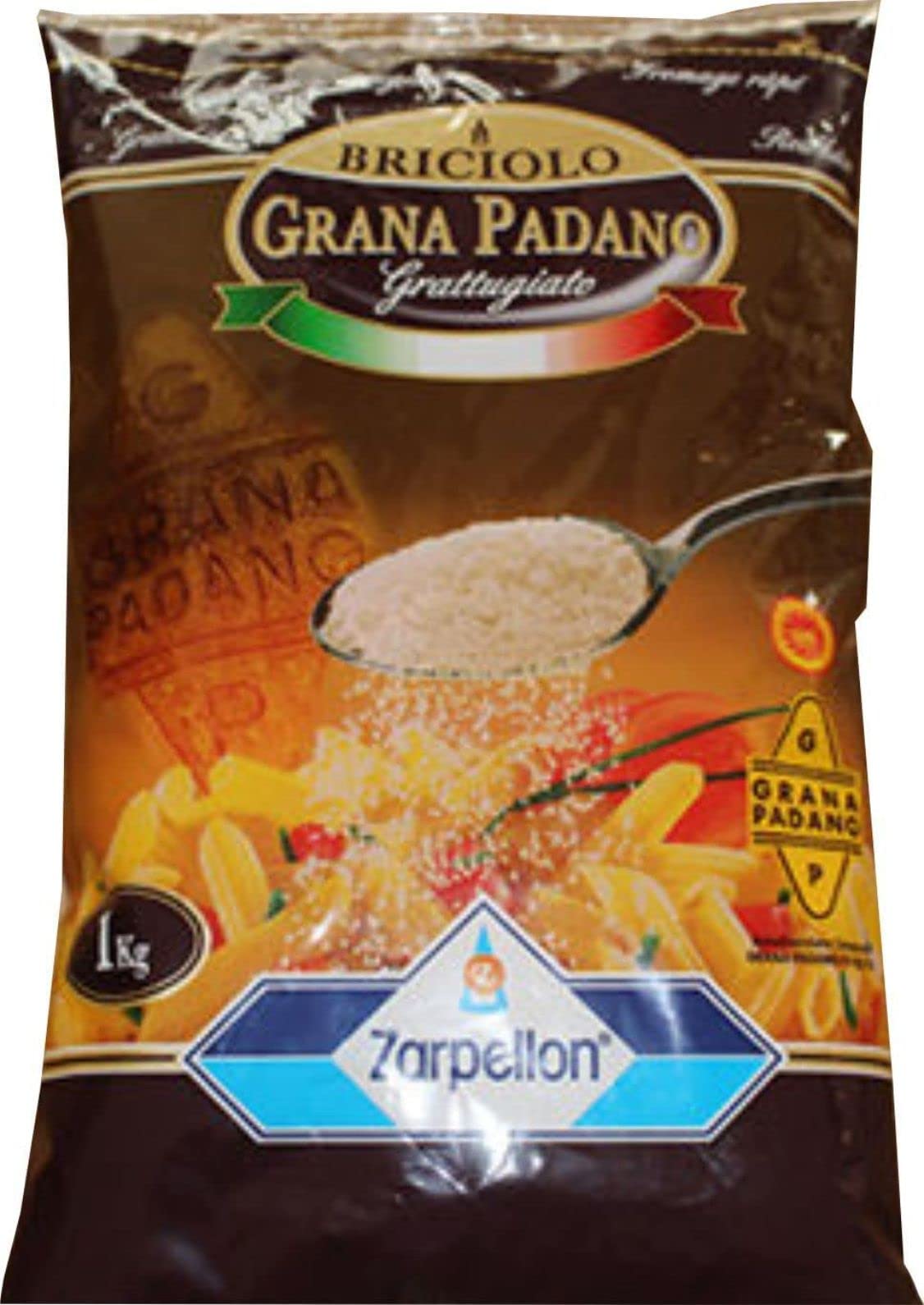 Grated Grana Padano (Parmesan Style) Parmesan Cheese 1kg Restaurant Quality Parmesan. Ideal to add to pasta meals Bolognese or carbonara, salads, fish dishes and much more