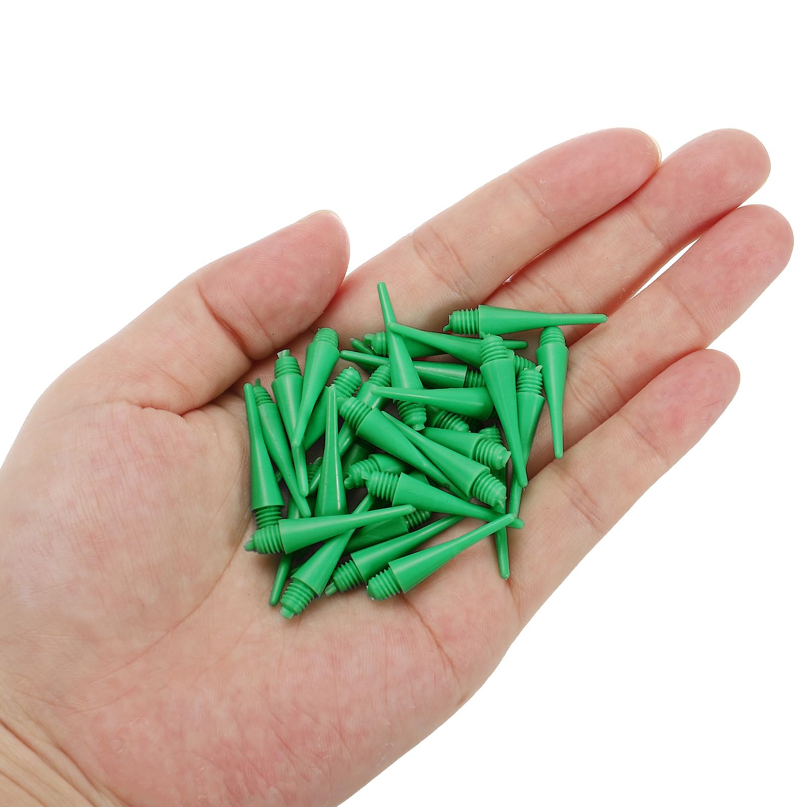 YOKIVE 150 Pcs Plastic Dart Tips, Game 2BA Thread Soft Darts Tips Replacements, Green - Image 4