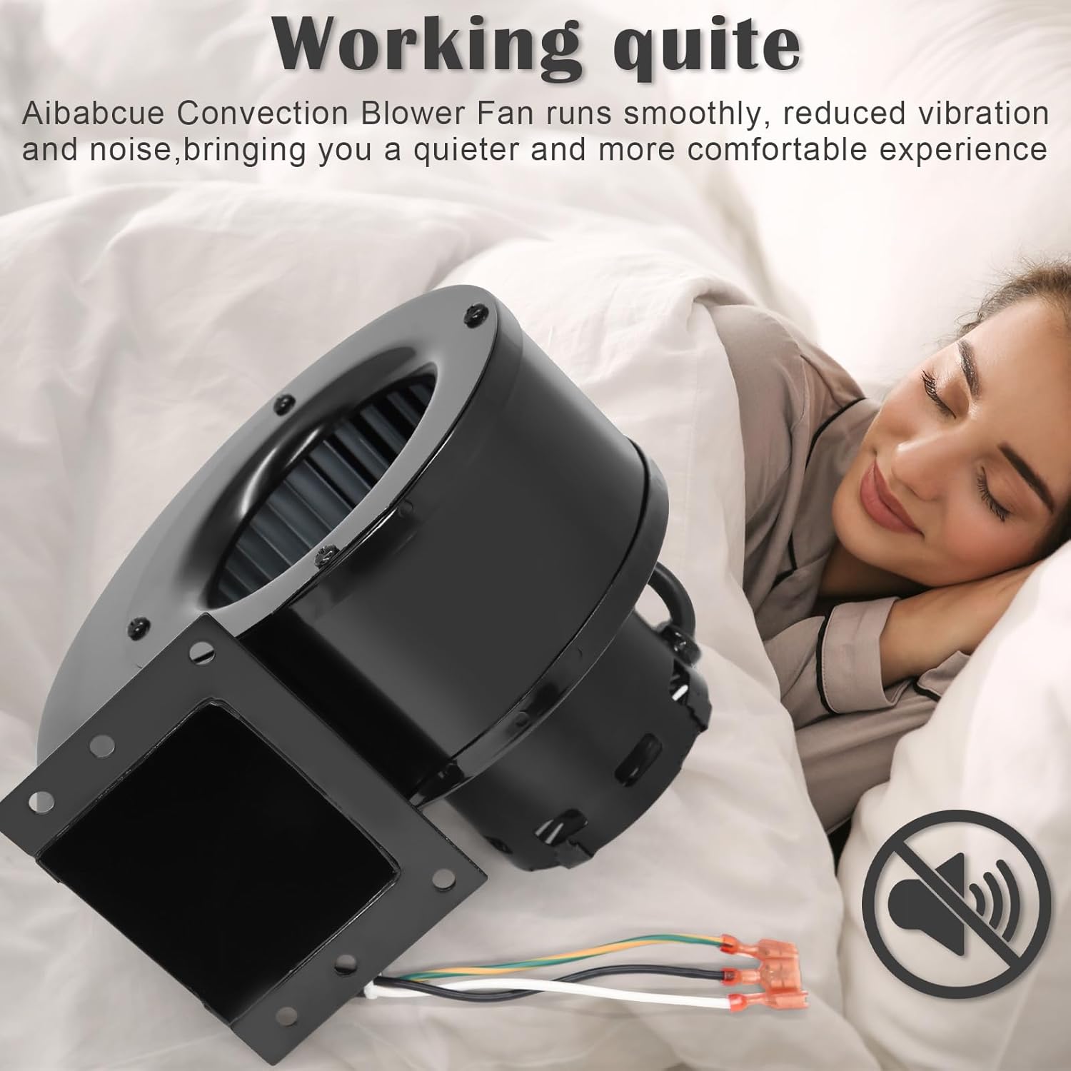 Convection Blower Fan for Harman P68 P43 P61 P38 P61A Advance, Accentra 52i Pellet Stoves, 3-21-33647, 3-21-22647 Distribution Blower Motor Replacement