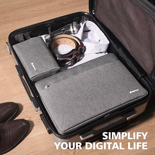 Miniatura 10 de NIDOO Funda para laptop de 11 a 12.5 pulgadas para Lenovo Chromebook C340  iPad Pro 12.9  12.3 pulgadas Surface Pro 7 8 X bolsa de transporte  13.5