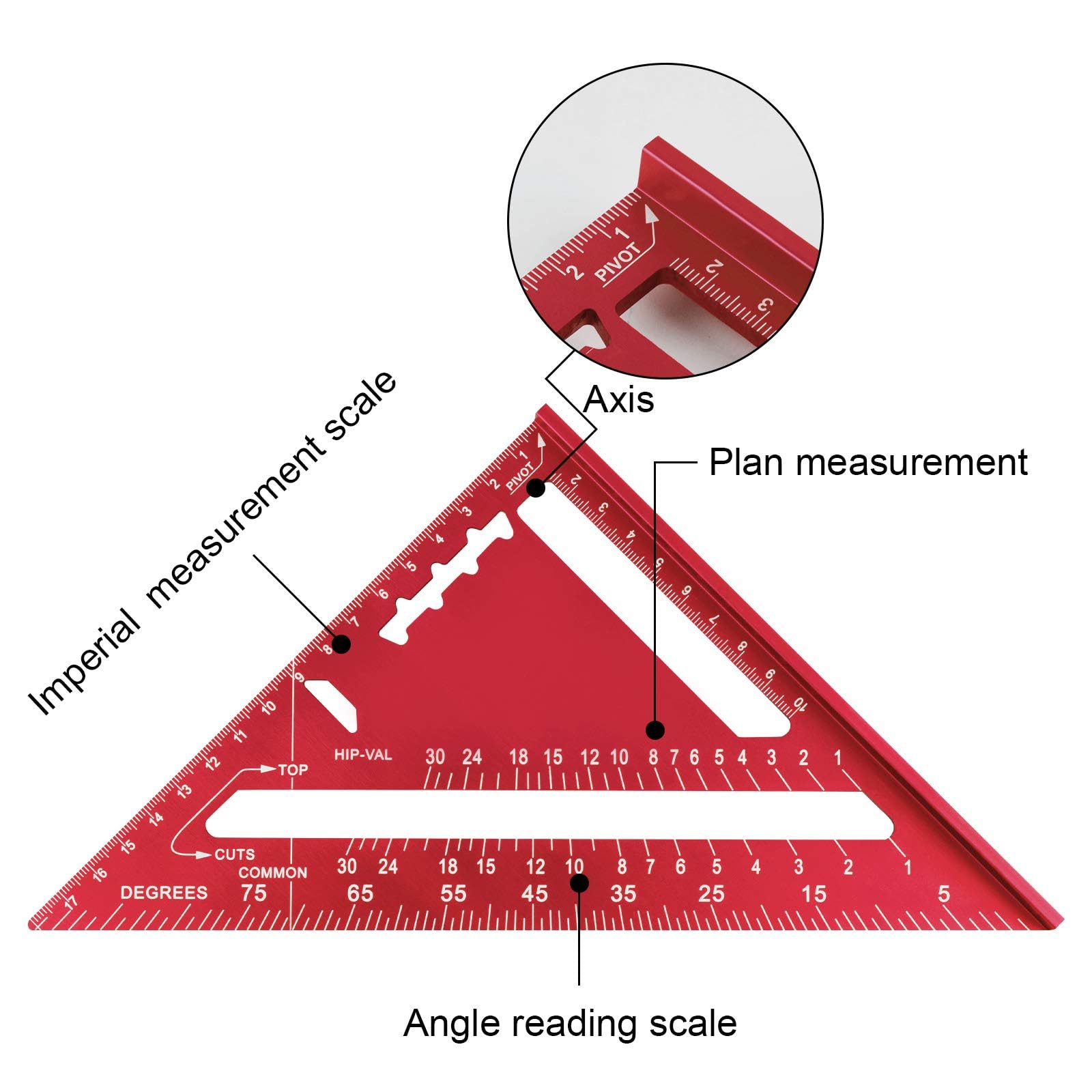 Triangle Ruler Wedge Straight Edge Ruler Triangle Mr. Pen Geometry Set 3 Pack Triangle