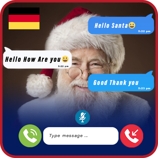 Ein Anruf vom Weihnachtsmann: Video-, Sprach- und Chat-Zauber