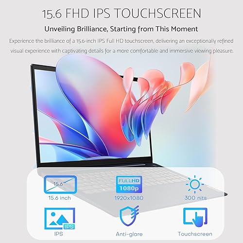 Miniatura 3 de Lenovo IdeaPad 3 - Laptop empresarial con pantalla táctil FHD de 15.6 pulgadas, Intel Core i5, 16 GB de RAM, SSD de 1 TB, Windows 11 Pro, HDMI,