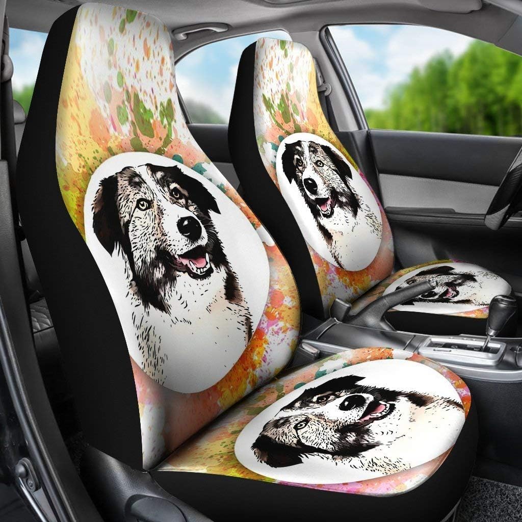 AIDI Dog Print Car Seat Covers