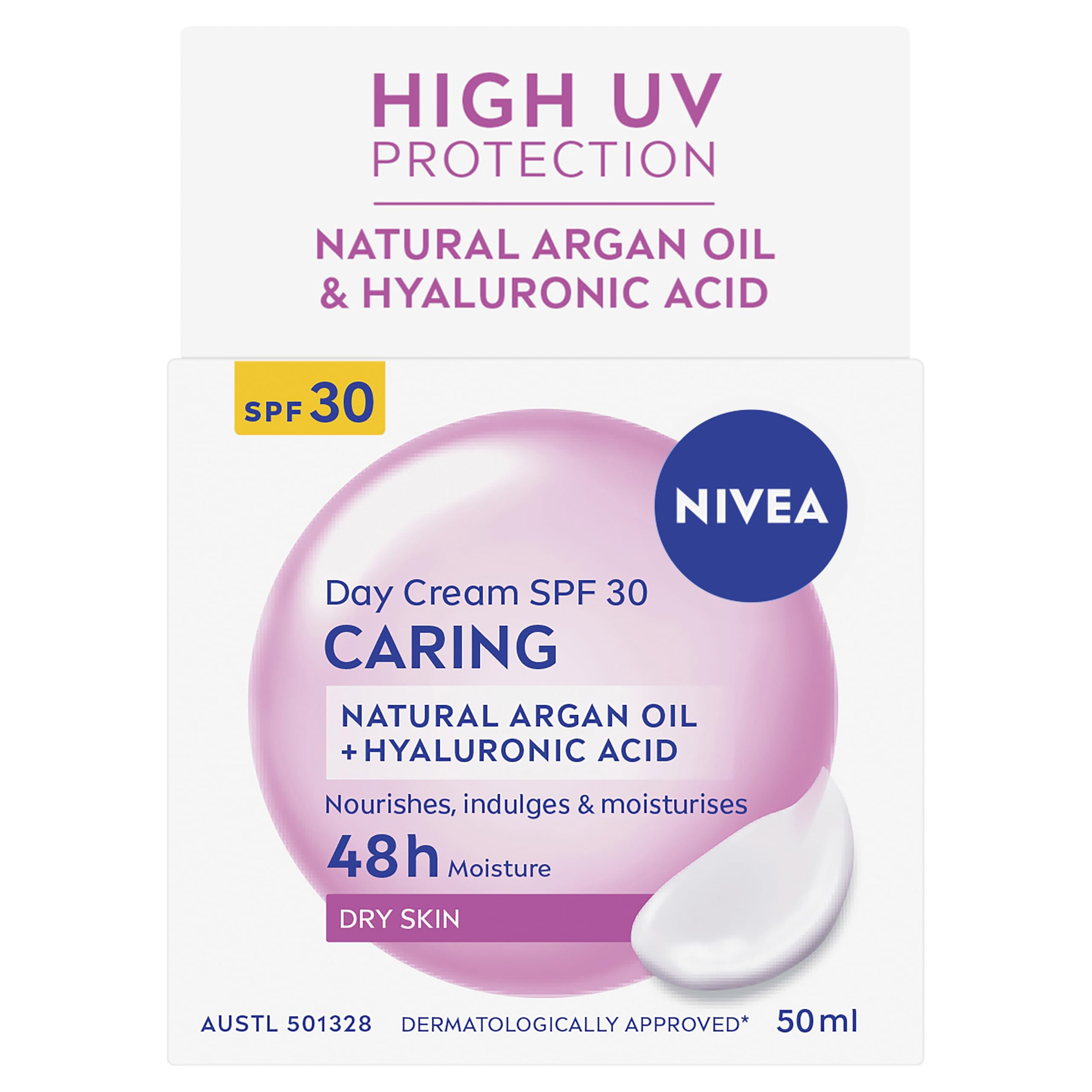 NIVEA Caring Day Cream SPF 30 50ml
