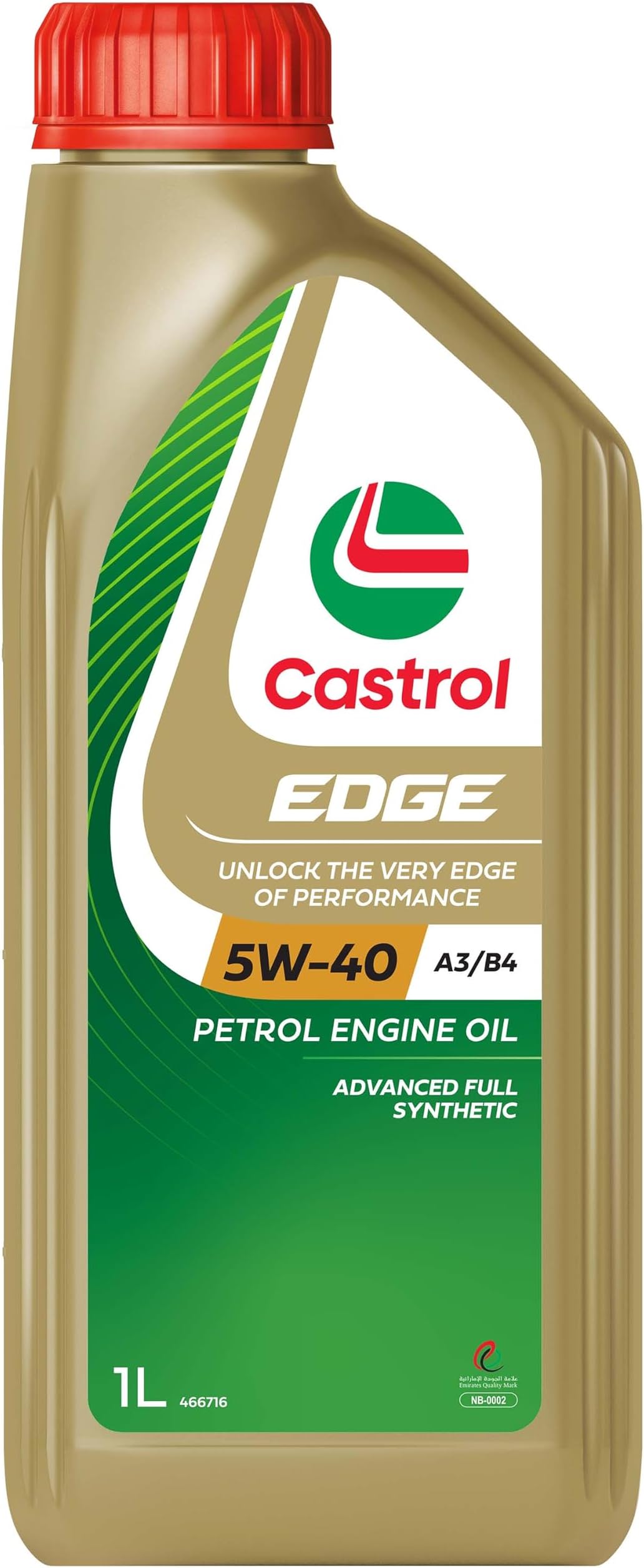 Castrol Edge Car Engine Oil - 5W-40 A3/B4 Full Synthetic – 1 L