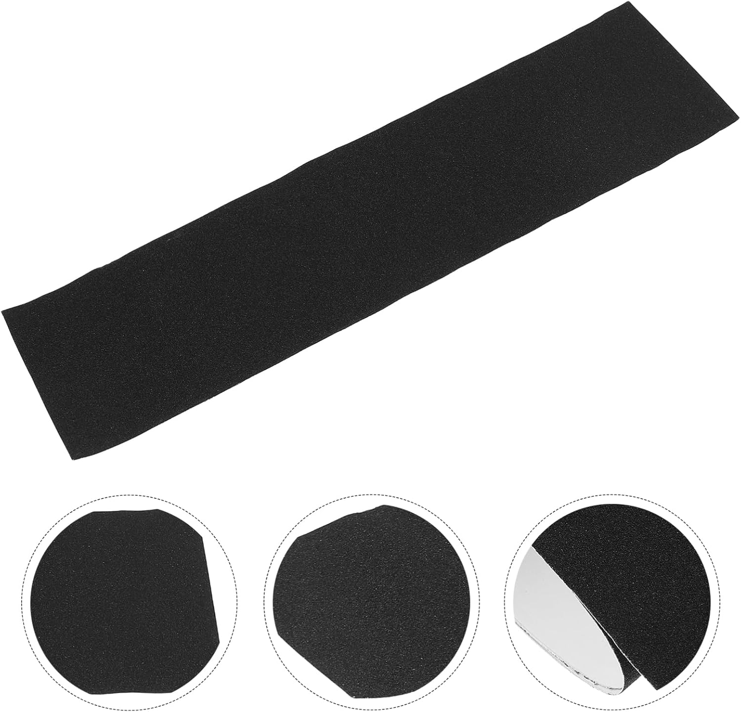 Sandpaper,Skateboard Sandpaper Sand Paper Tape Stickers Skateboard Accessories Anti-Skid Skateboard Decor Cuttable Skateboard Decor Anti Slip Decking Strips Black 80ab Sandpaper