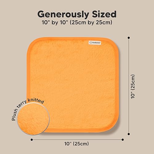 Miniatura 156 de Paquete de 6 paños para bebé, viscosa suave y absorbente de bambú, para bebés, niños, niños pequeños, toallas de baño para recién nacidos, suaves