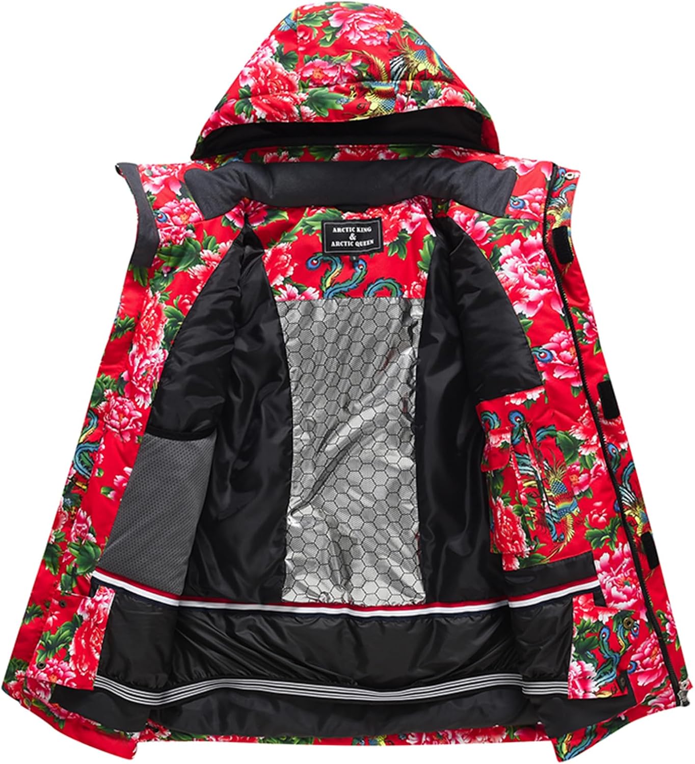 Mens Ski Jacket and Pant Set Waterproof Ski Outfits for Men Snowboarding Jacket Win... - Image 2