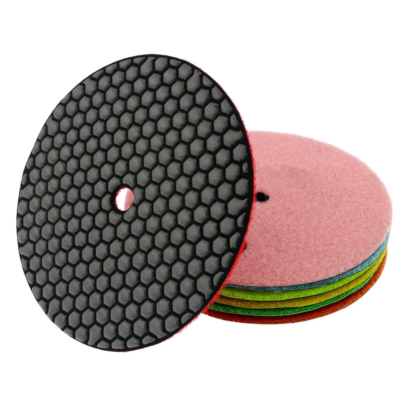 Akozon Disque Abrasif 11 Pièces Kit De Tampons De Polissage Diamantés Outils De Ponçage Disque