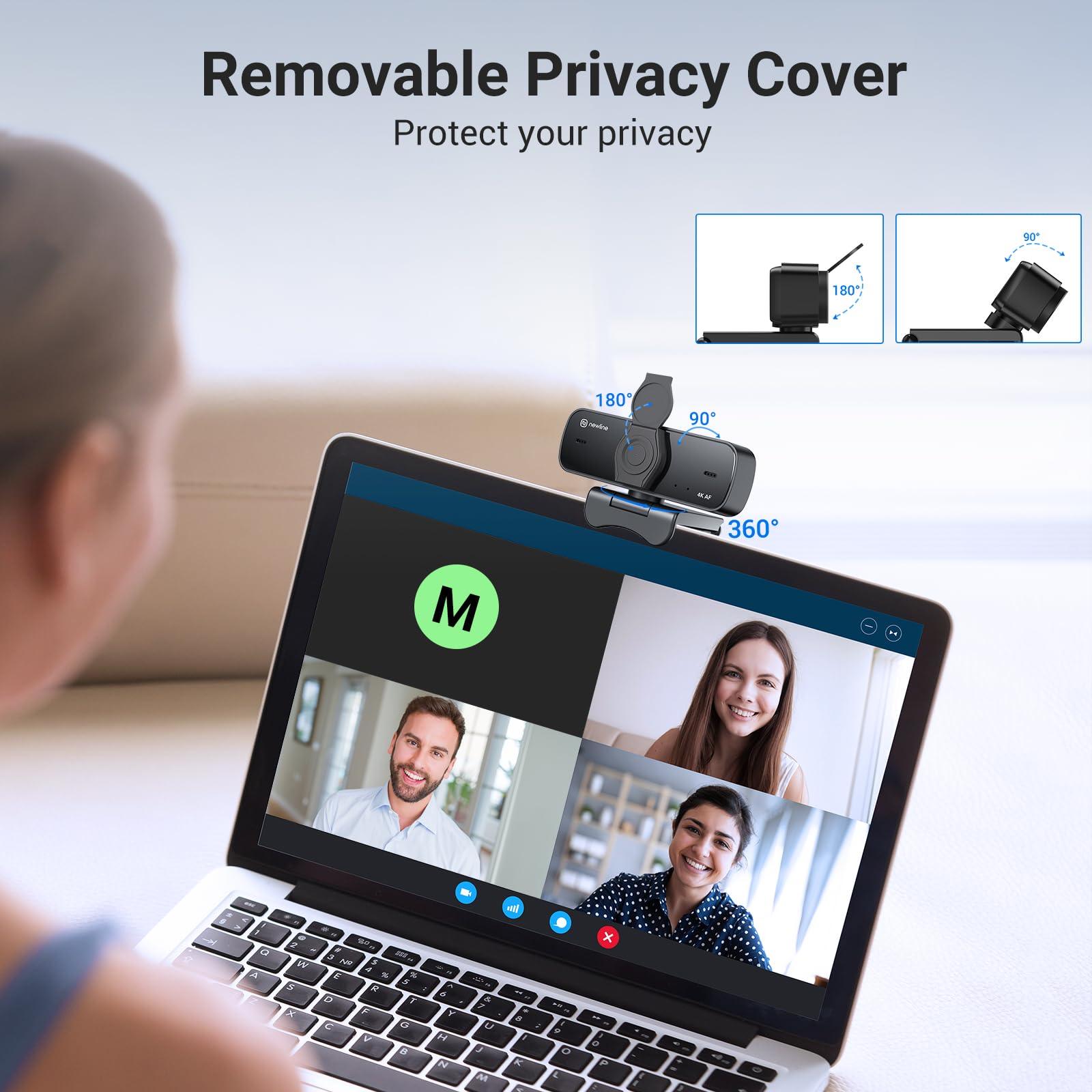 Webcam 4K per PC
