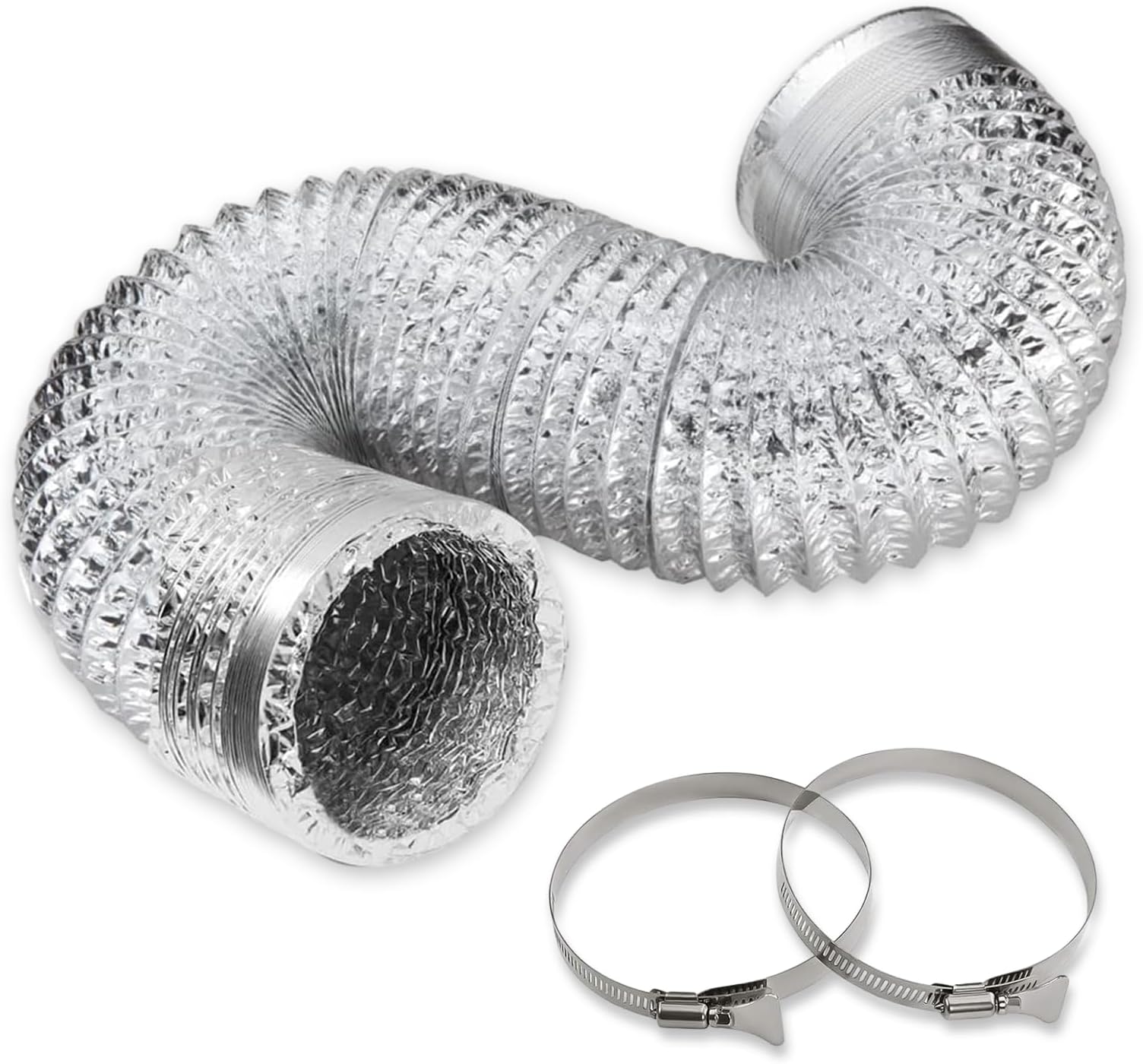 Dry Vent Window Kit for Dryer Vent Hose with 4" Diameter, Adjustable Window Dryer