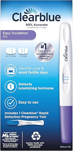 Miniatura 11 de Clearblue Kit de inicio completo de ovulación, 10 pruebas de ovulación y 1 prueba de embarazo