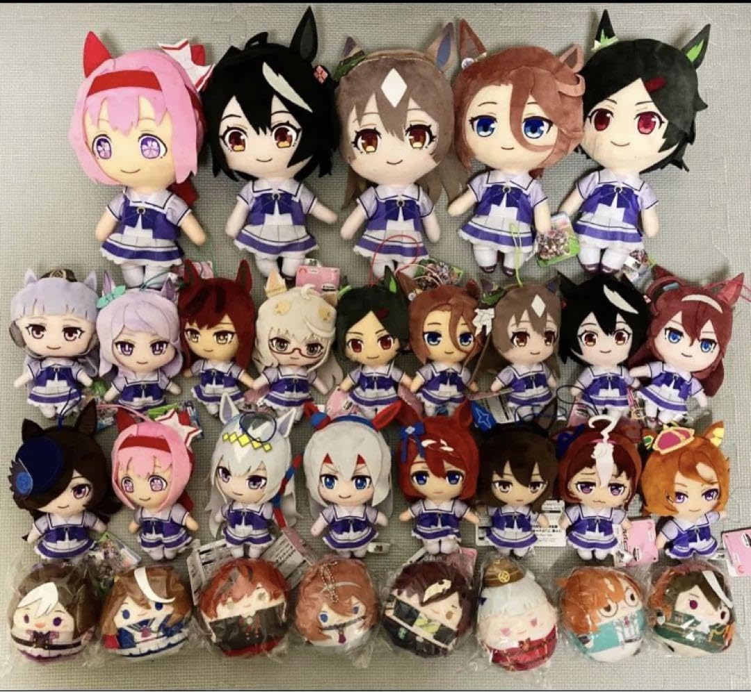 Amazon.co.jp: ウマ娘 ぬいぐるみ 30個 売り 巨大 通常 ふわコロりん