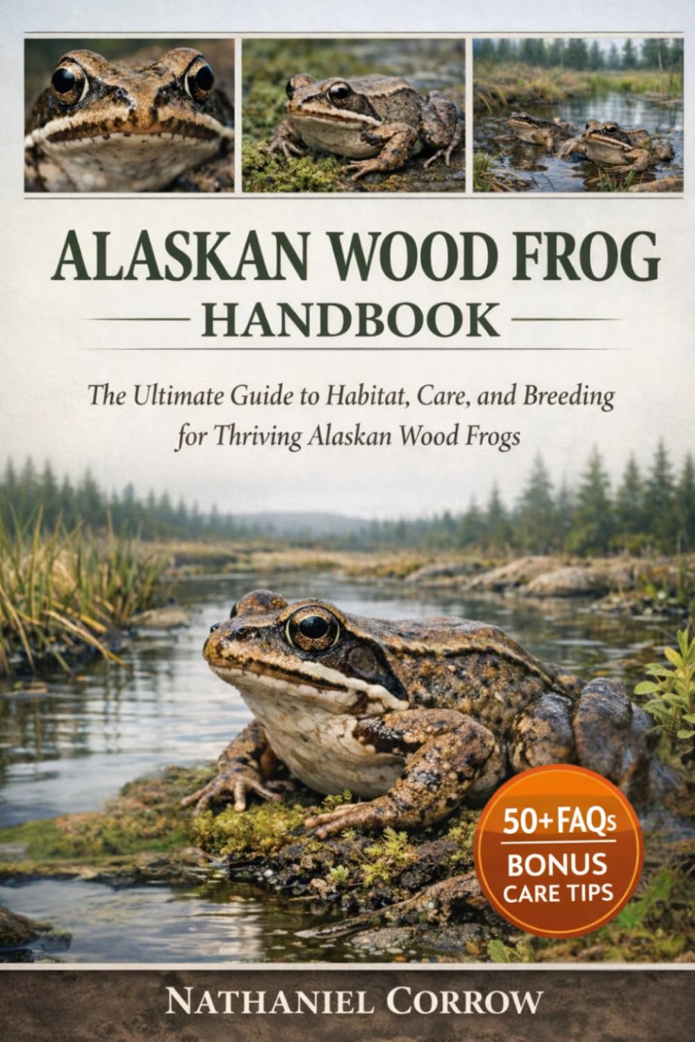 ALASKAN WOOD FROG HANDBOOK: The Ultimate Guide to Habitat, Care, and Breeding for Thriving Alaskan Wood Frogs
