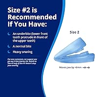 Vista 3 de ZQuiet, boquilla antirronquidos, tamaño cómodo #2, recarga única, azul, fabricada en EE. UU., sin BPA, material de grado médico