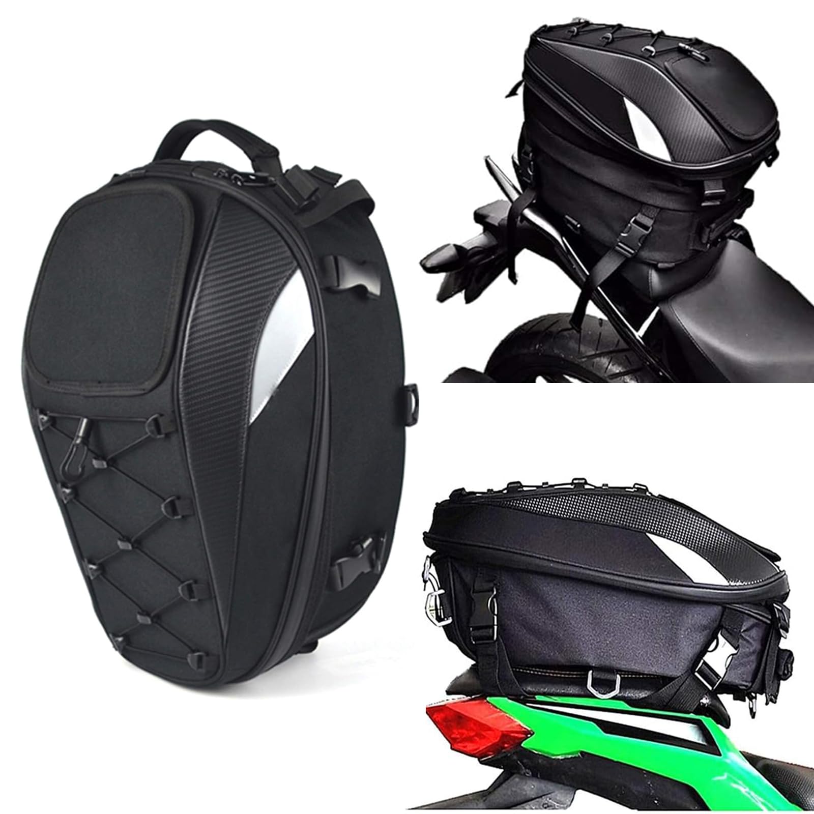 MIHUNTER Motorcycle Tail Bag