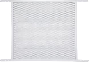 M-D Building Products 14182 Door Grille, Adjustable Fit for Doors 30" to 36" Wide, Easy-to-Install, Ideal for Residential and Commercial Use (White)