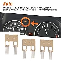 Vista 3 de Kit de reparación de cepillo de sensor de ángulo de dirección compatible con BMW E46 E39 E38 E83 X3 E53 X5 E85 E86 Z4 Mini R50 R52 R53, Land Rover