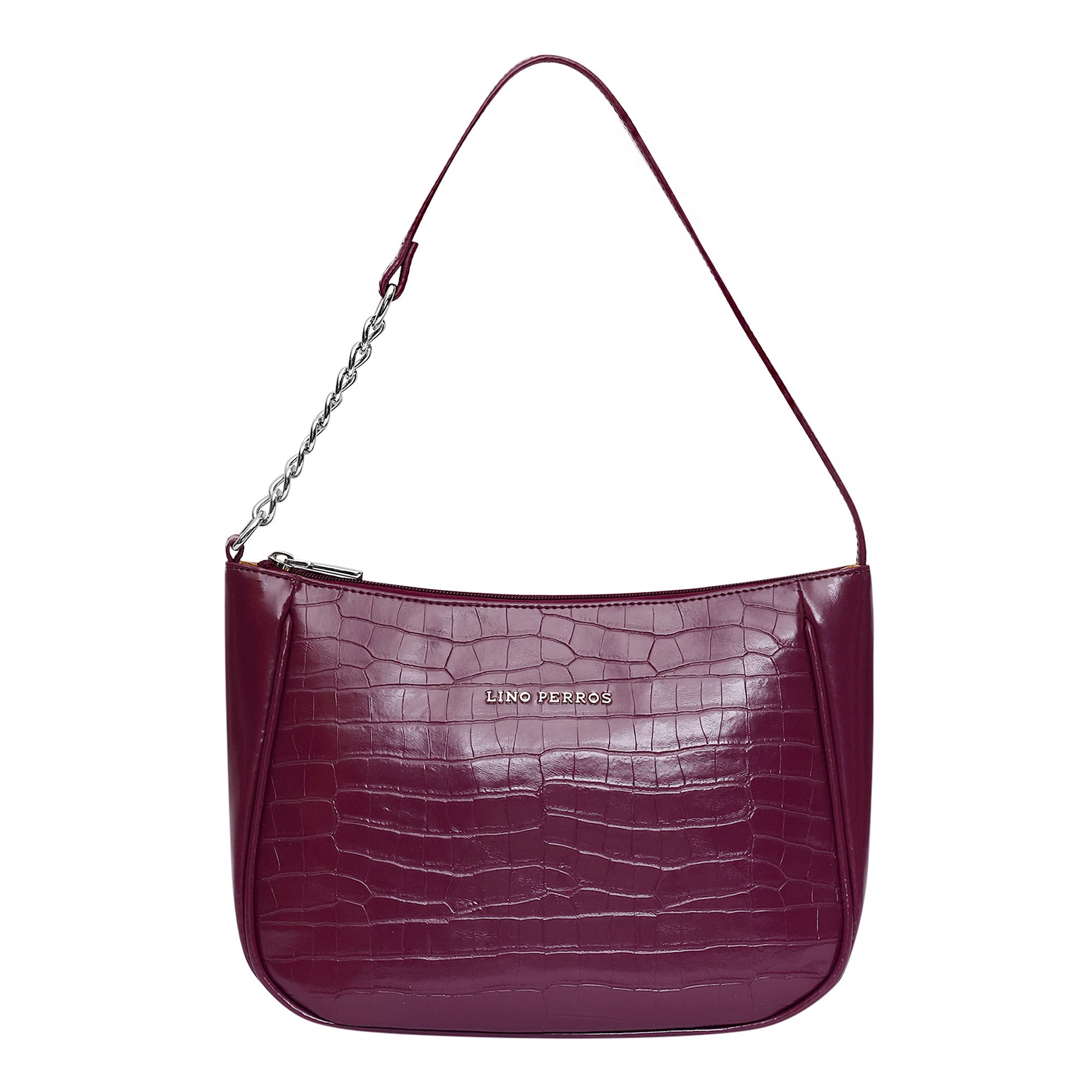 Lino Perros Womens Wine Shoulder Bag (B0C2VQMCGF) Amazon Price History, Amazon Price Tracker