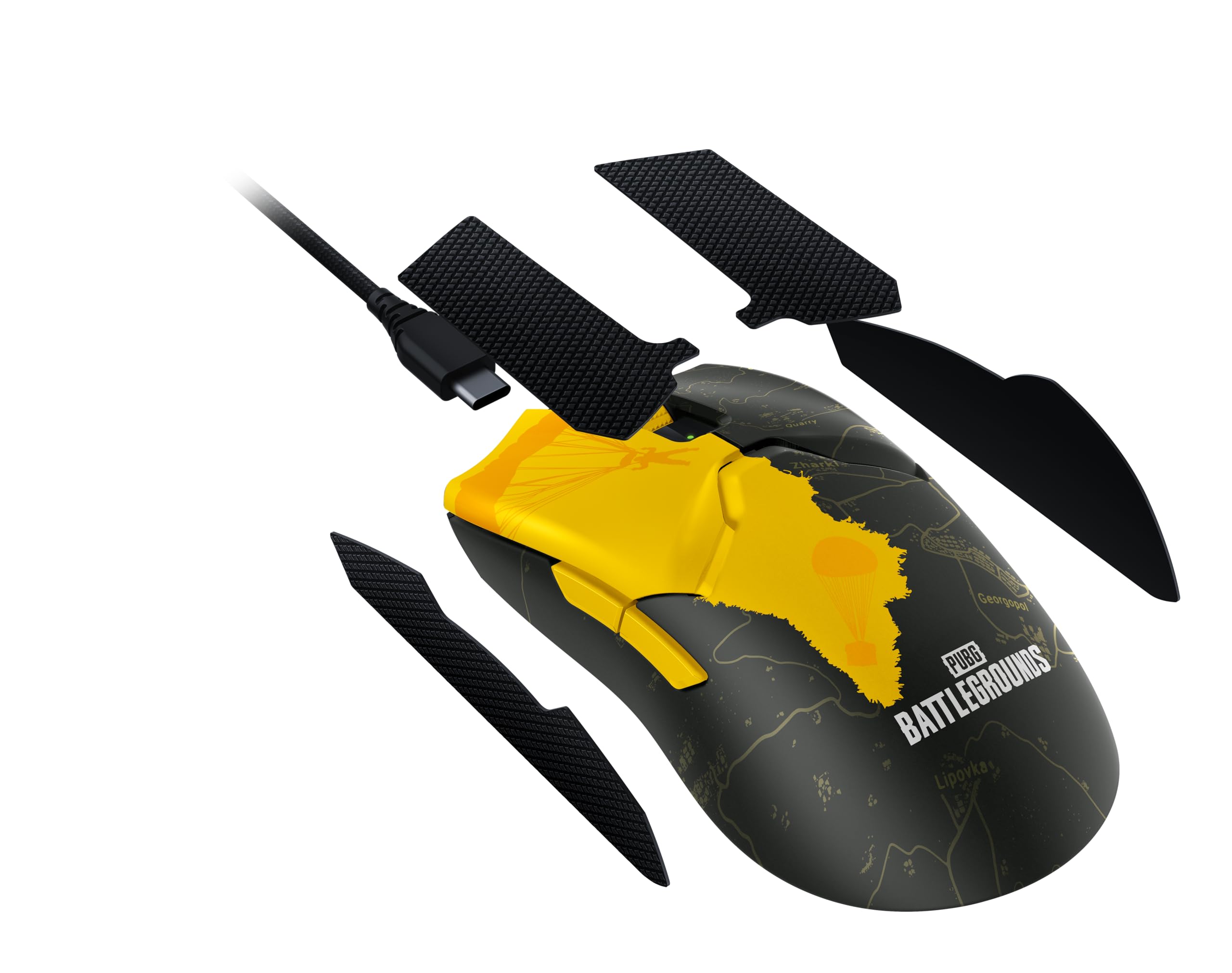 Razer Viper V2 Pro - Bezprzewodowa mysz do gier - PUBG: Battlegrounds Edition - World Packaging