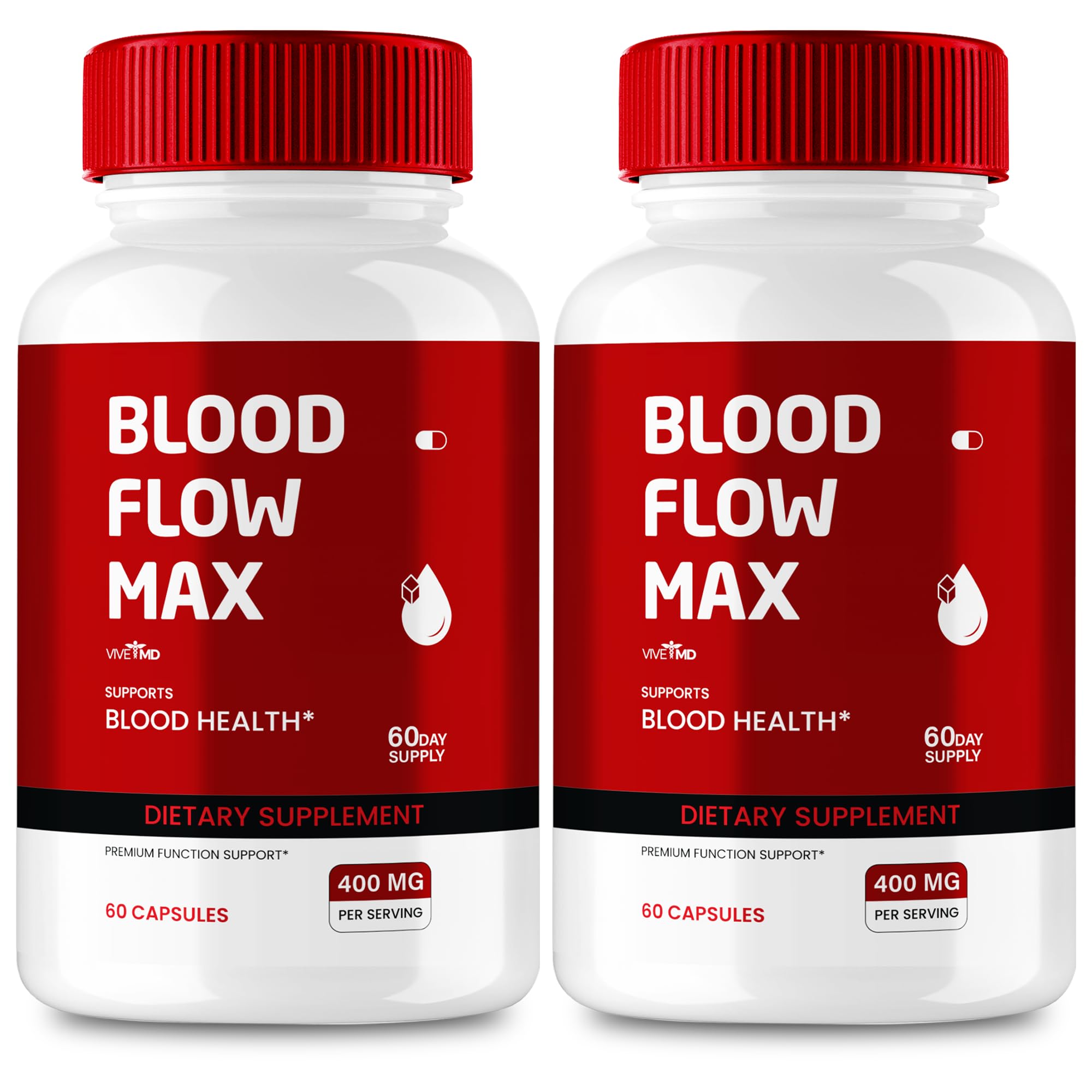 Blood Flow Max Capsules, Blood Flow Max Advanced Formula Blood Support, Maximum Strength Supplement for Healthy Blood Circulation, All Natural Vitamin Pills for Overall Wellness, Reviews (2 Pack)