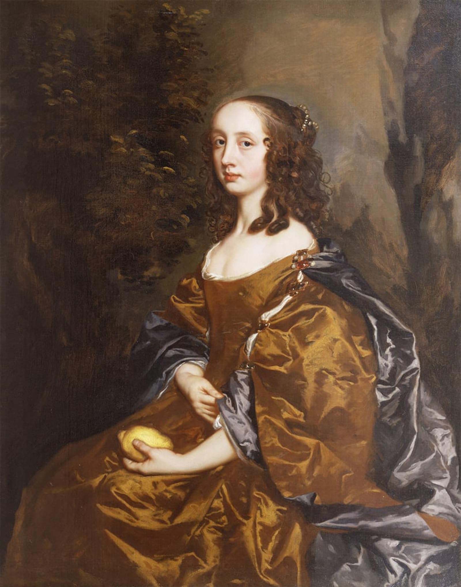 ARTXLXXBN Famous Art Print Poster Vintage Wall Art Portrait of a Lady Possibly Elizabeth Wharton by Peter Lely Canvas Art Poster for Home Decor 60x90cm