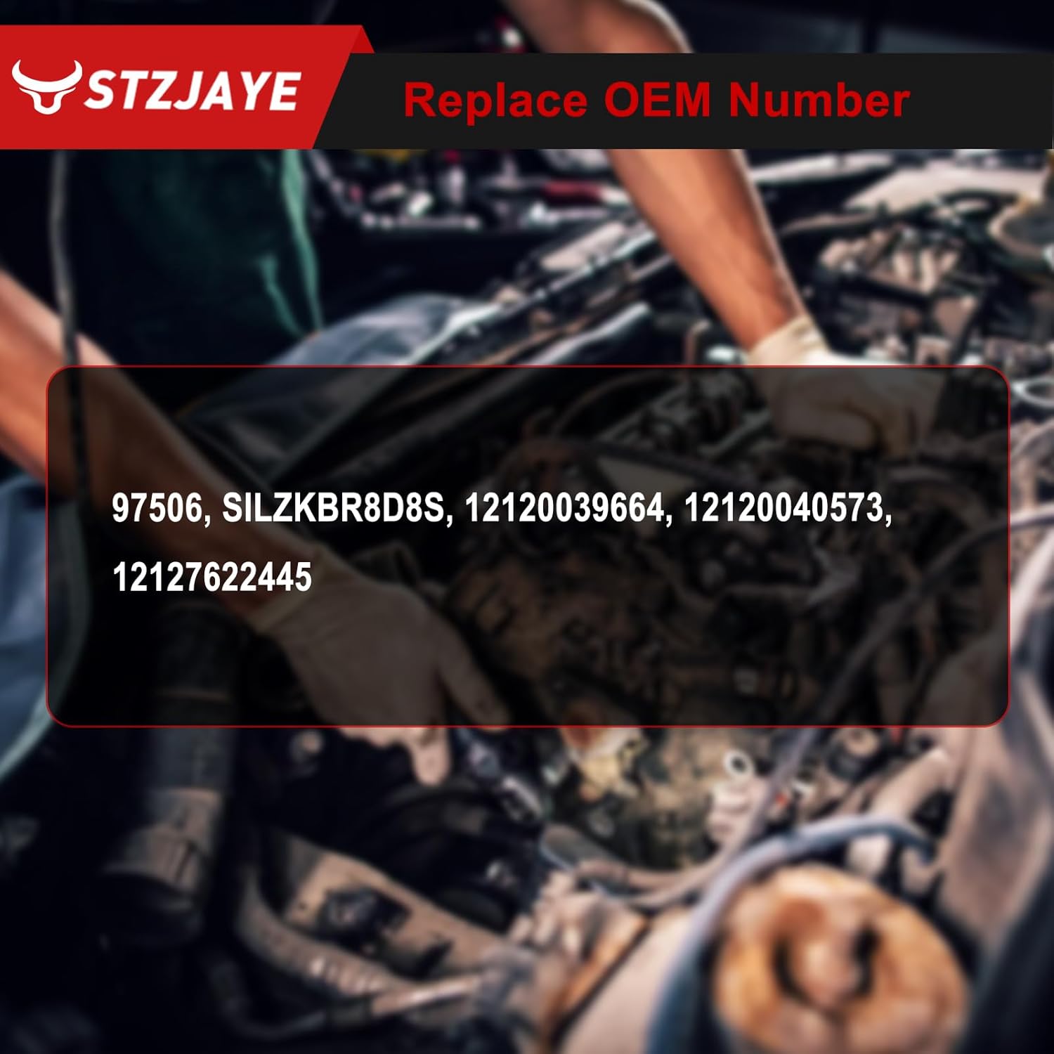 Platinum Iridium Spark Plugs 4 Pack 97506 SILZKBR8D8S Compatible with BMW for 320i for 328i xDrive for 528i xDrive for M5 for M6 for X1 for Z4 for 320i xDrive for 428i for X3 for X4