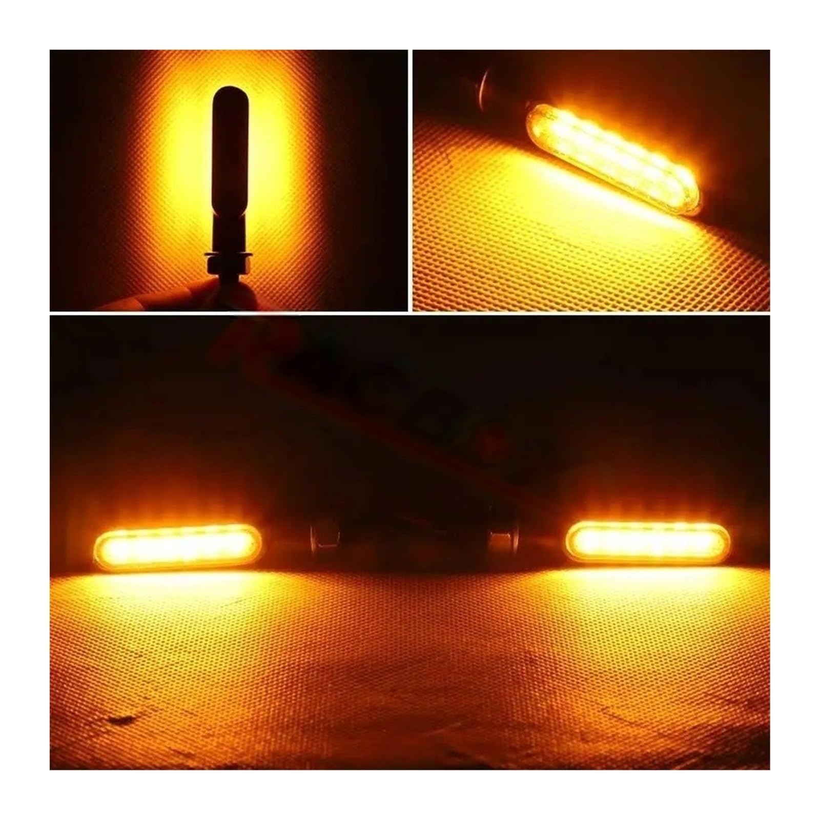 Indicatore direzione LED in metallo universale moto Indicatoris Motos