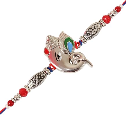 TIED RIBBONS Rakhi for Brother with Gift | Roli Tikka - Raksha Bandhan Bracelet for Brother, Bhaiya, Bro | Designer Rakhi