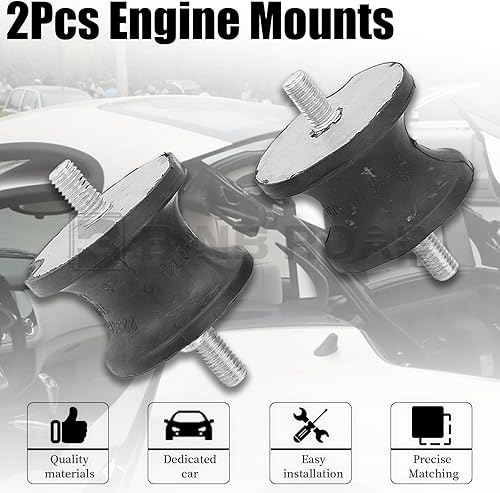 Miniatura 6 de 2 soportes de transmisión trasera 22316799331 compatibles con BMW 128i 325i 328i 330i 335i 525i 528i 530i Z3 Z4