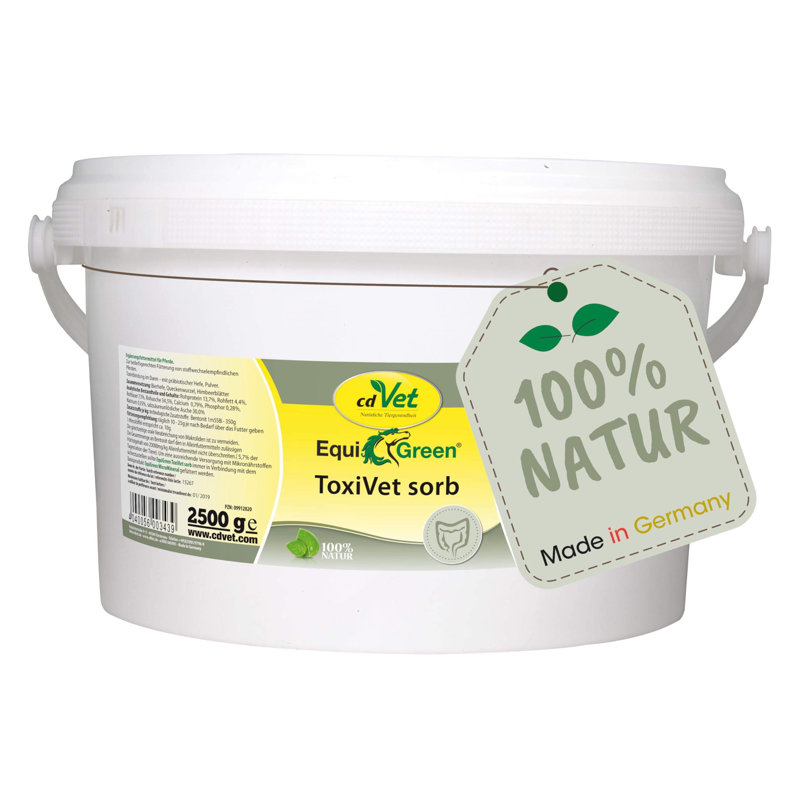 cdVet Naturprodukte GmbH ToxiVet Sorb 2.5 kg