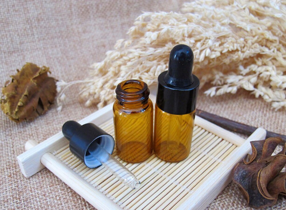 3 Bottigliette Vetro Ambrato 100ml Con Contagocce - Ideali Per Oli Essenziali E Liquidi - Foto 8