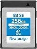 Nextorage Japanese Manufacturer CFexpress 4.0 Type B 256GB Memory Card Maximum Read Speed 3900MB/s Maximum Write Speed 2000MB/s NX-B3SE256G CF express 4.0 typeb Nextorage