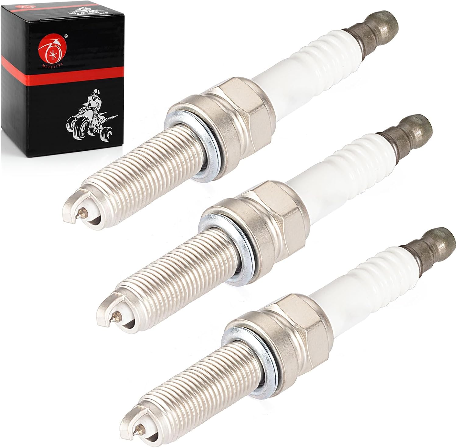3 Pcs Iridium Spark Plug for Can-Am Maverick X3 Max Turbo R RR 2017-2024 415130363 715900492