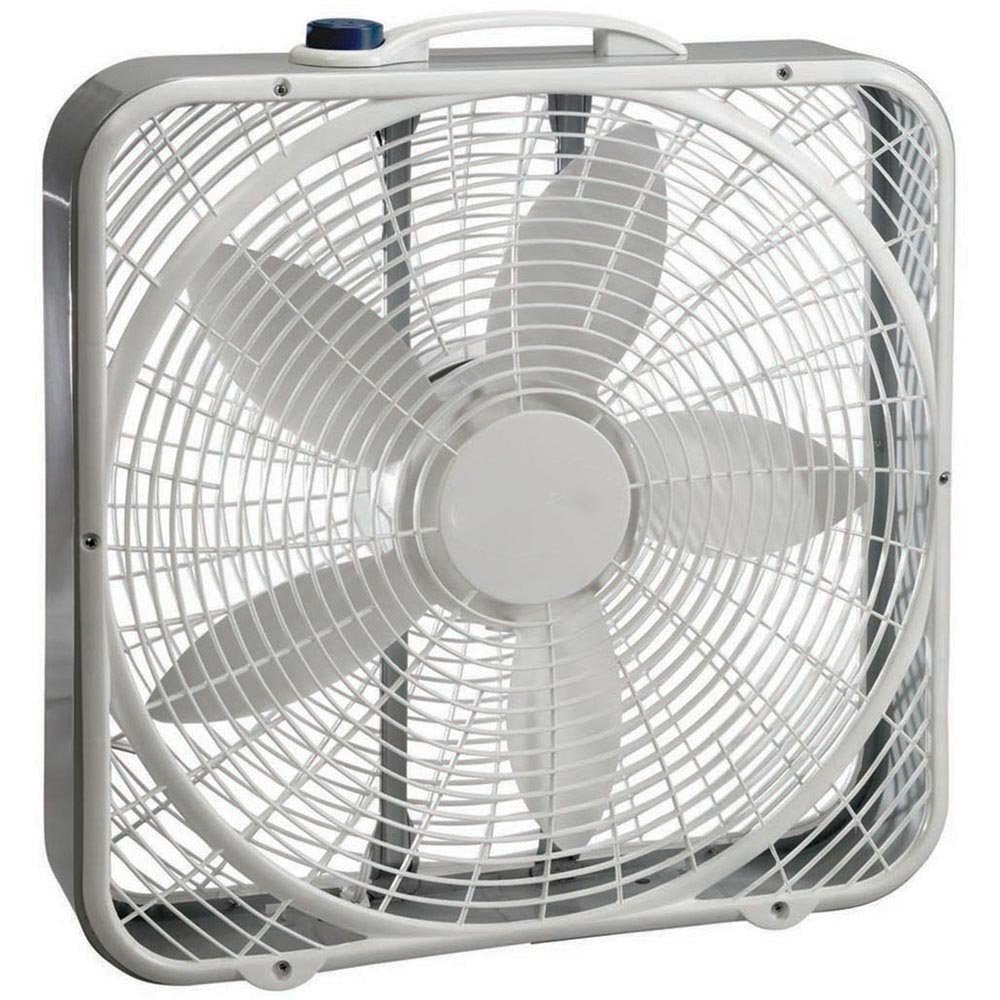 Amazon.com: Lasko 3733 Box Fan, 3-Speed, 20-Inch, White : Home u0026 Kitchen