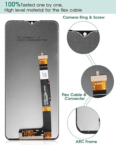 Miniatura 6 de Para TCL 30 XE 5G Reemplazo de pantalla para TCL 30 XE 5G Pantalla LCD para T767W Pantalla táctil Digitalizador Asamblea reemplazo piezas de