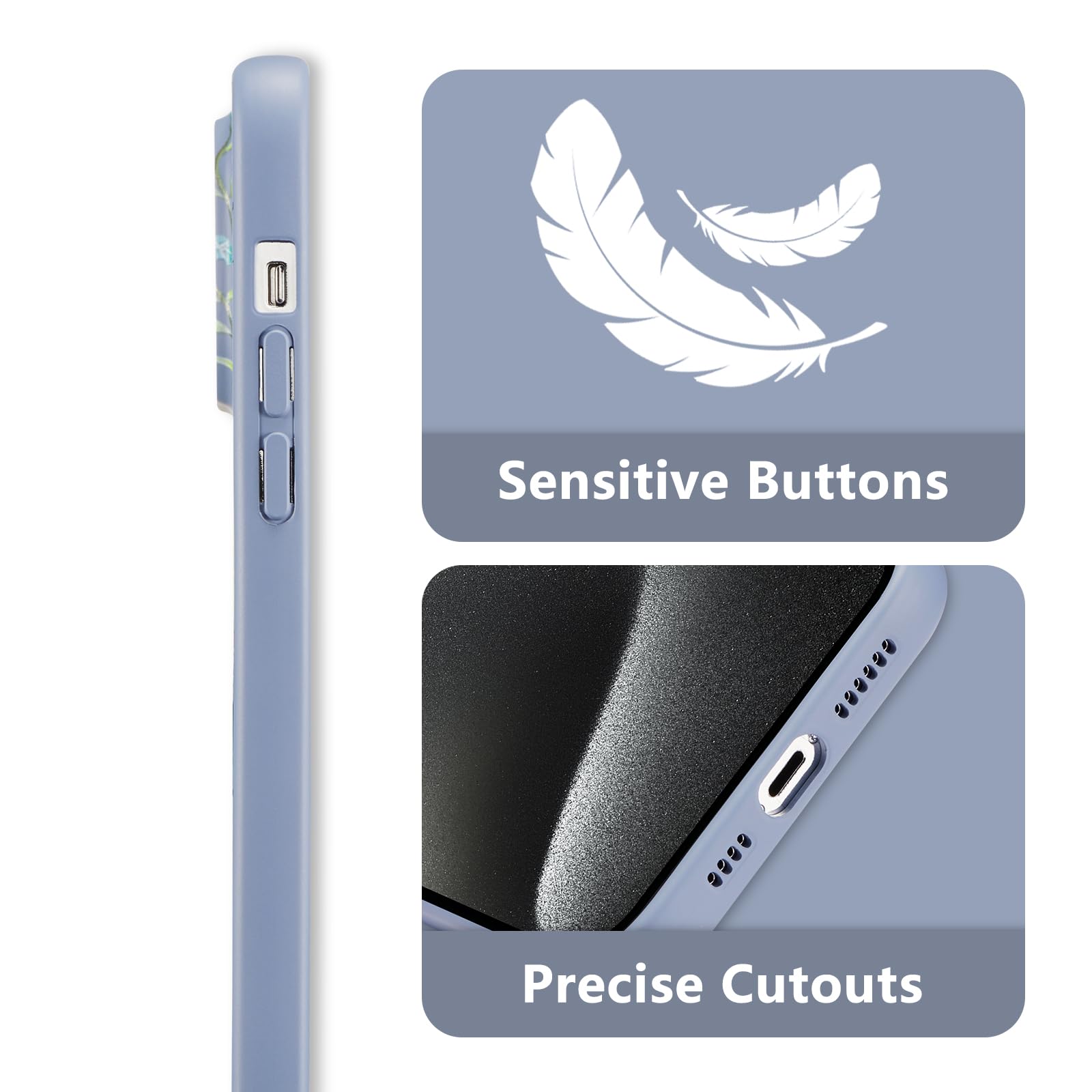 RALEAVO Flower Case for iPhone 15 Pro Max - Image 4